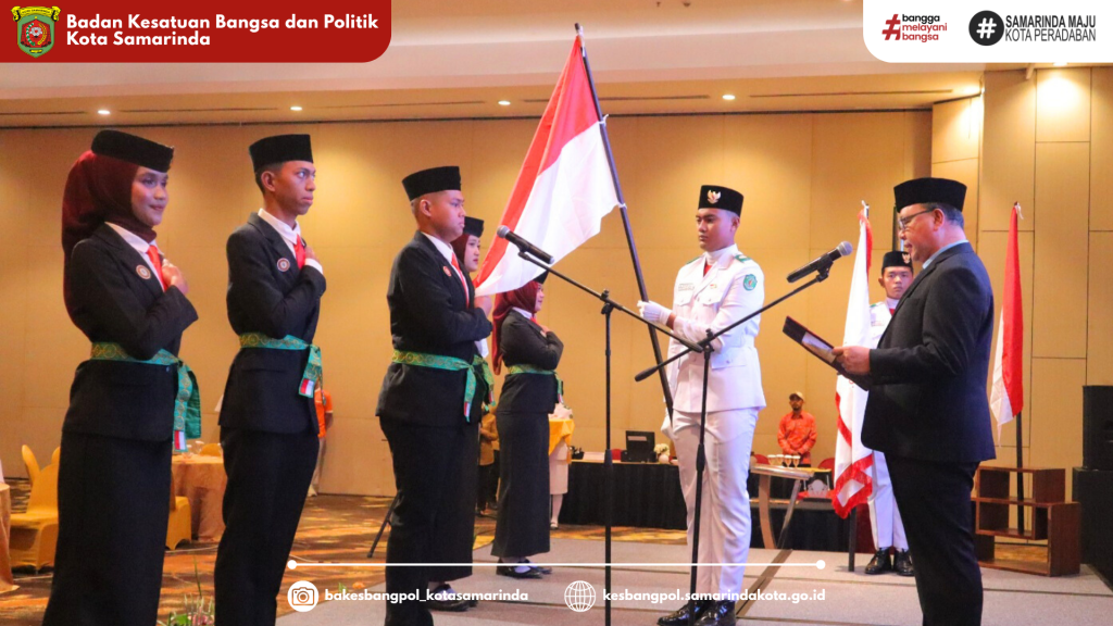 Pengukuhan Pelaksana Duta Pancasila Paskibraka Kota Samarinda Periode 2025 – 2029