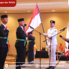 Pengukuhan Pelaksana Duta Pancasila Paskibraka Kota Samarinda Periode 2025 – 2029