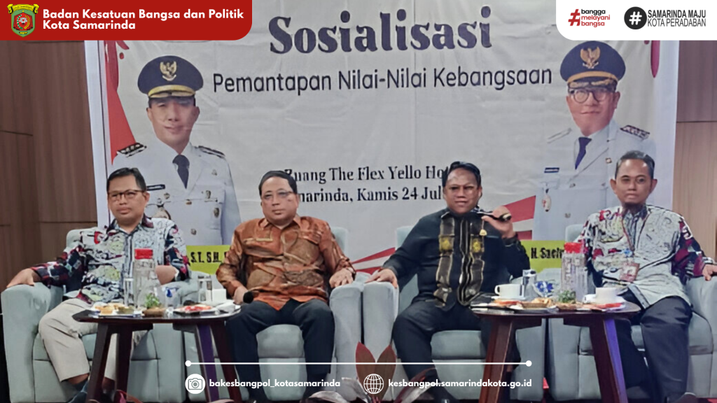 Sosialisasi Pemantapan Nilai-Nilai Kebangsaan, Kesbangpol Samarinda Tanamkan Semangat Nasionalisme bagi Generasi Muda