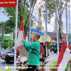 Kesbangpol Kota Samarinda Pasang Bendera Merah Putih di Tiga Titik Strategis Jelang HUT RI ke-80