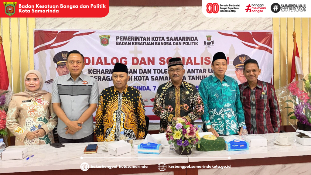 Dialog Toleransi Antar Umat Beragama kecamatan Sungai Pinang dan Samarinda Utara
