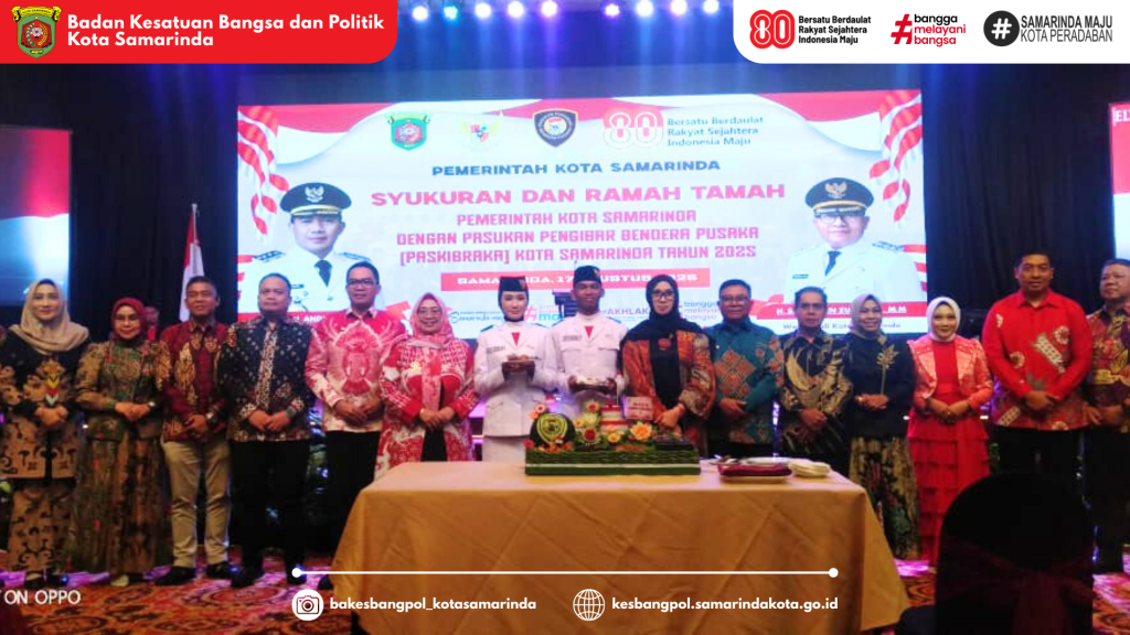 Syukuran & Ramah Tamah Pemerintah Kota Samarinda bersama Paskibraka 2025