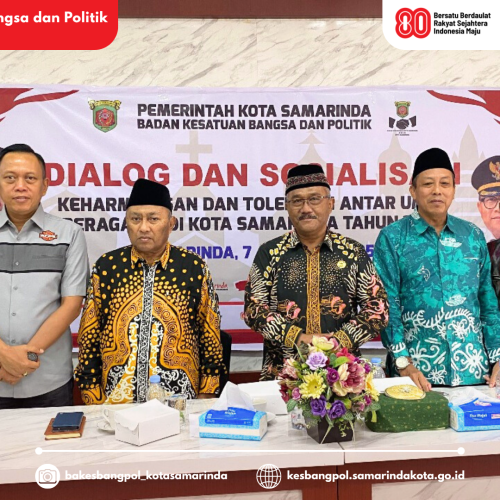 Dialog Toleransi Antar Umat Beragama kecamatan Sungai Pinang dan Samarinda Utara