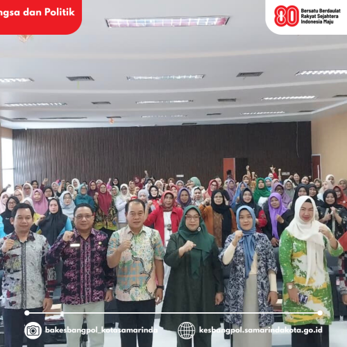 Badan Kesbangpol Kota Samarinda Gelar Sosialisasi Pendidikan Politik untuk Kaum Perempuan
