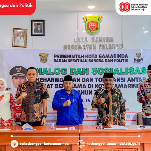 Dialog Toleransi dan Keharmonisan Antar Umat Beragama di Kecamatan Palaran