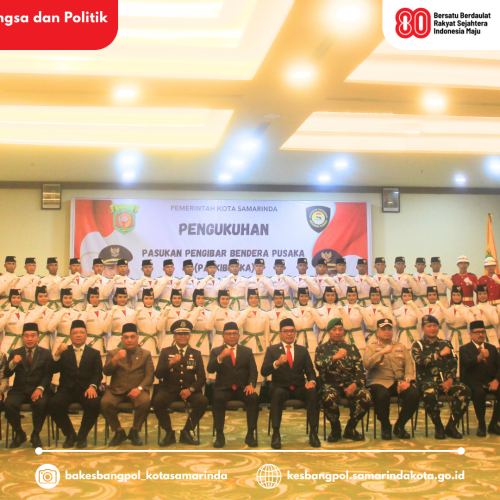 Pengukuhan PASKIBRAKA Kota Samarinda Tahun 2025: Mengukuhkan Semangat Nasionalisme Generasi Muda