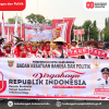 Badan Kesatuan Bangsa dan Politik Kota Samarinda Ikuti Pawai Pembangunan & Karnaval Budaya Nusantara 2025