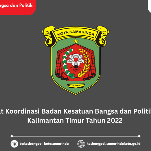 Rapat Koordinasi Badan Kesatuan Bangsa dan Politik se-Kalimantan Timur Tahun 2022