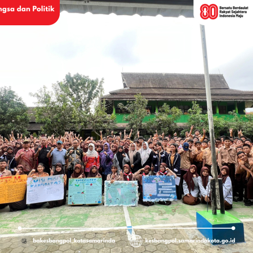 Pemilihan Ketua OSIS dan MPK SMP Negeri 4 Samarinda Tahun Pelajaran 2025/2026 Berlangsung Demokratis