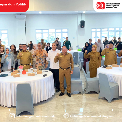 Badan Kesatuan Bangsa dan Politik Samarinda Gelar Sosialisasi Pendidikan Politik bagi Influencer: Dorong Partisipasi Politik Cerdas di Media Sosial
