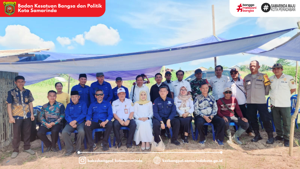 Badan Kesatuan Bangsa dan Politik Kota Samarinda Bersama FKUB Laksanakan Survey Lokasi Pembangunan Gereja Jemaat Filadelfia di Sungai Kapih