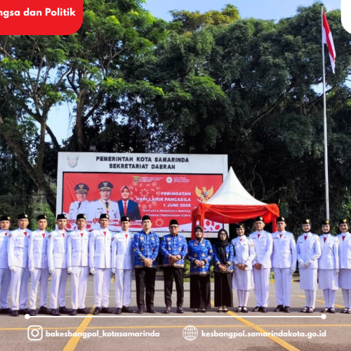 Pemerintah Kota Samarinda Peringati Hari Lahir Pancasila 1 Juni 2026