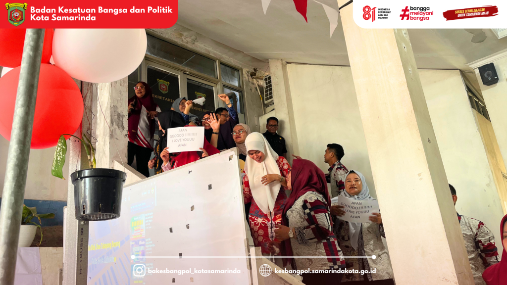 Pererat Kebersamaan, Badan Kesbangpol Kota Samarinda Gelar Lomba Peringatan HUT ke-81 RI