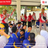 Pupuk Nasionalisme Sejak Dini, Kesbangpol Samarinda Gelar Gerakan Cinta Tanah Air Bagi Pelajar SMP di Taman Makam Pahlawan